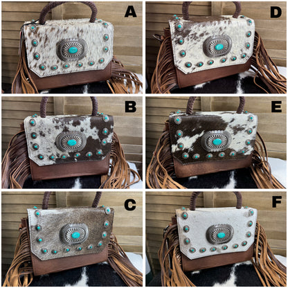Brandy AD Cowhide Crossbody *Restocked