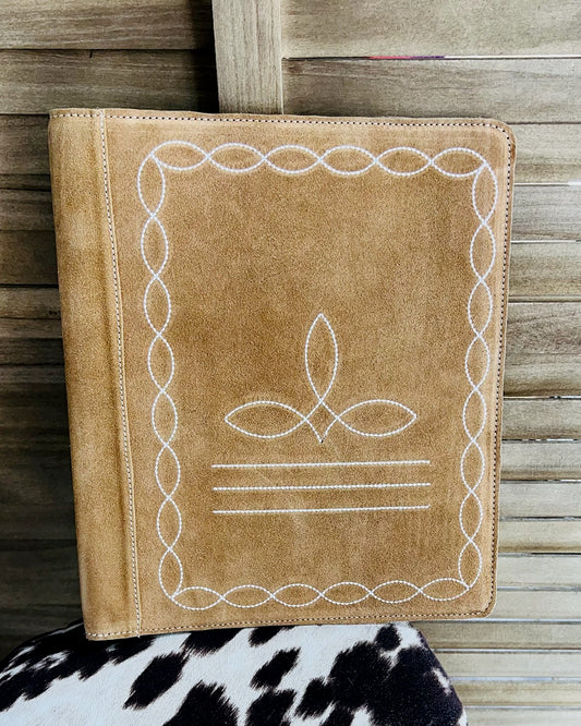 Suede Boot Stitch Portfolio