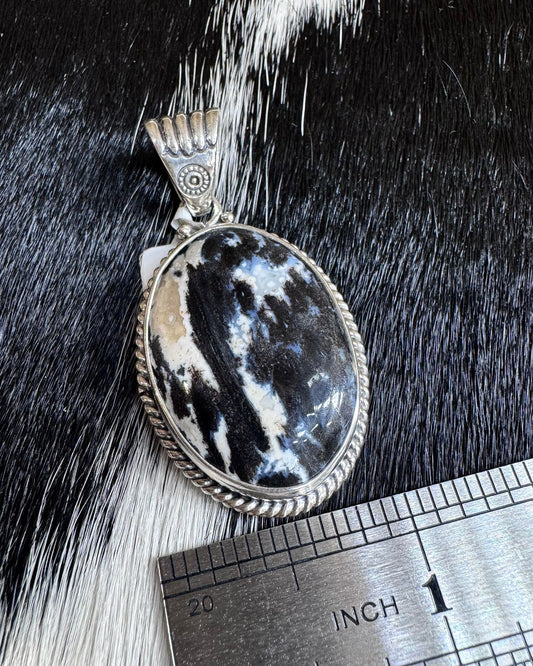 Zebra Jasper Pendant