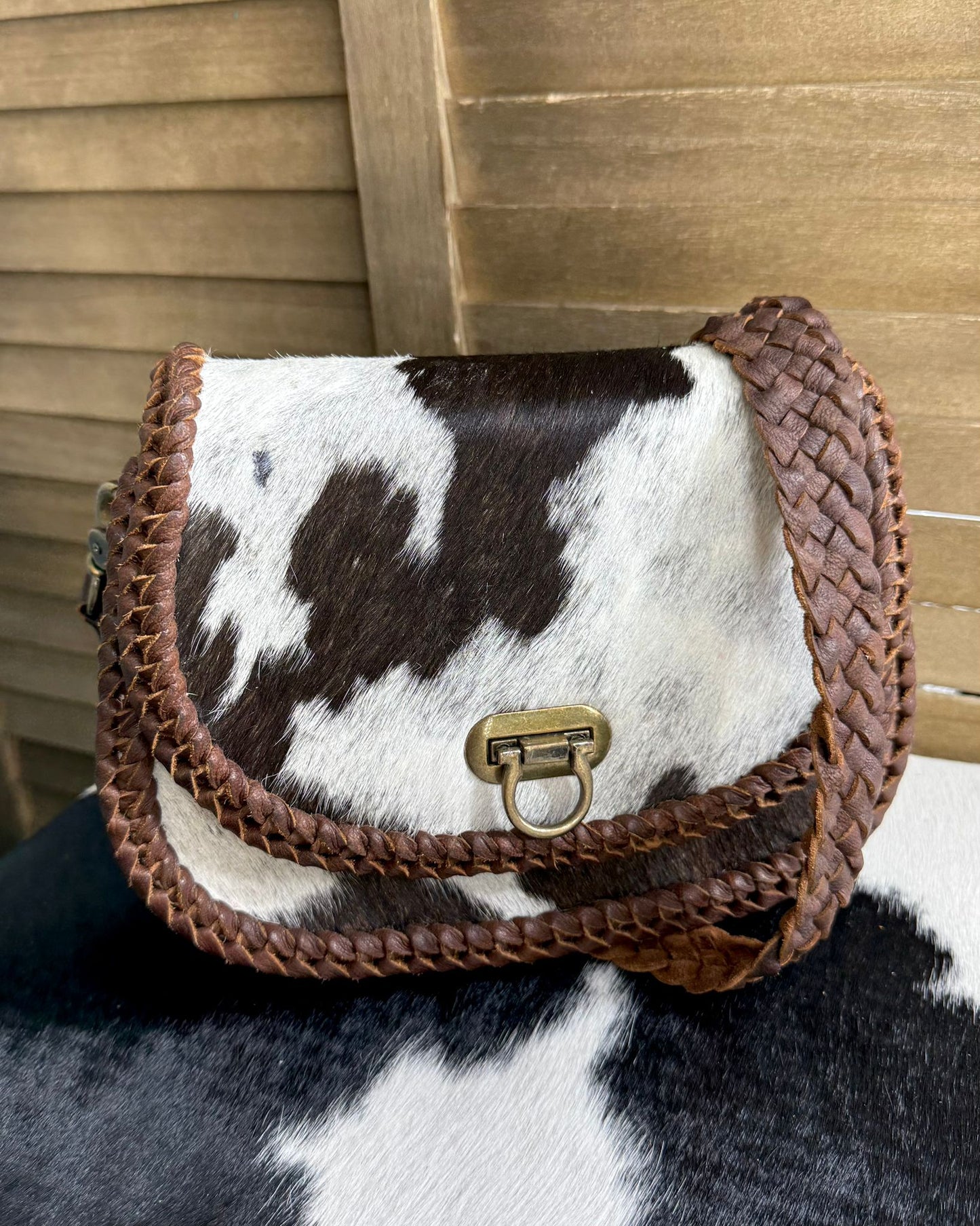 Cowhide Rope Crossbody – My Pretty in Pink