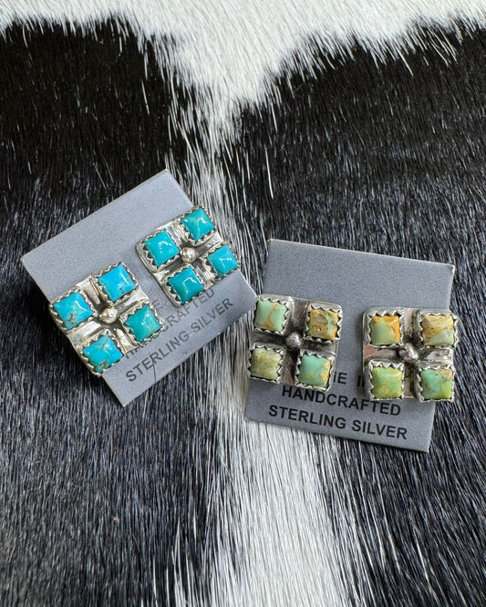 Native Mini 4 Stone Studs