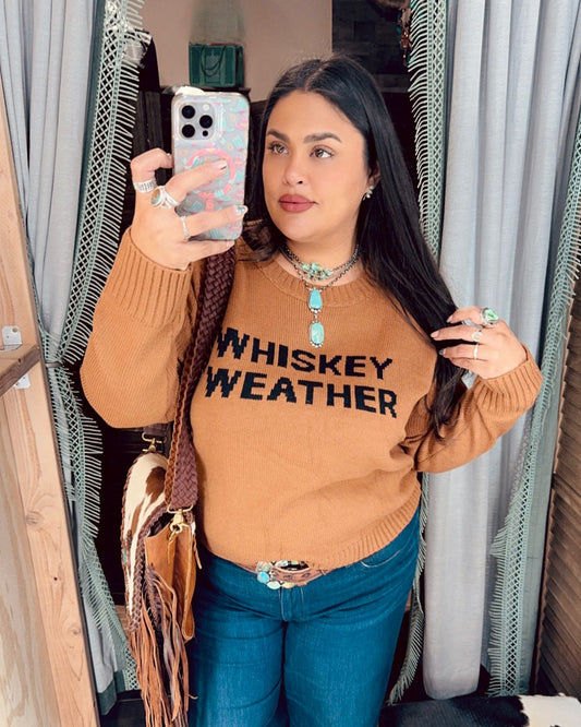 Whiskey Weather Sweater
