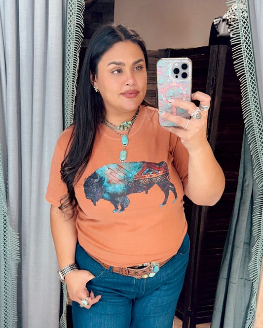 Buffalo Rust Tee *Comfort Colors