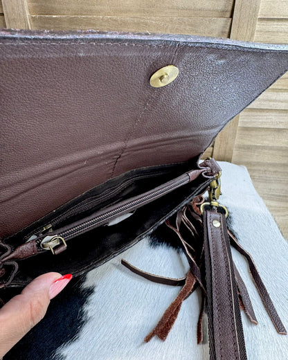 AD Fringe Mini Crossbody