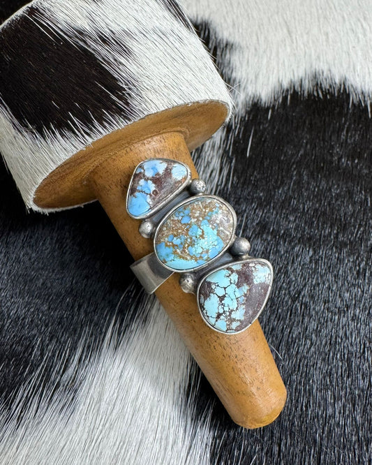 Jameson Garcia Golden Hills 3 Stone Ring