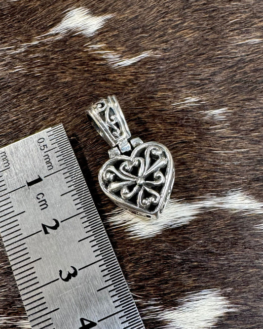 Sterling Silver Mini Heart Pendant