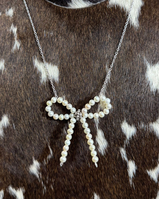 Coquete Cowgirl Bow Necklace