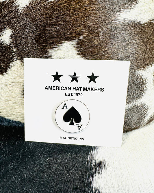 Ace Of Spades Magnetic Pin