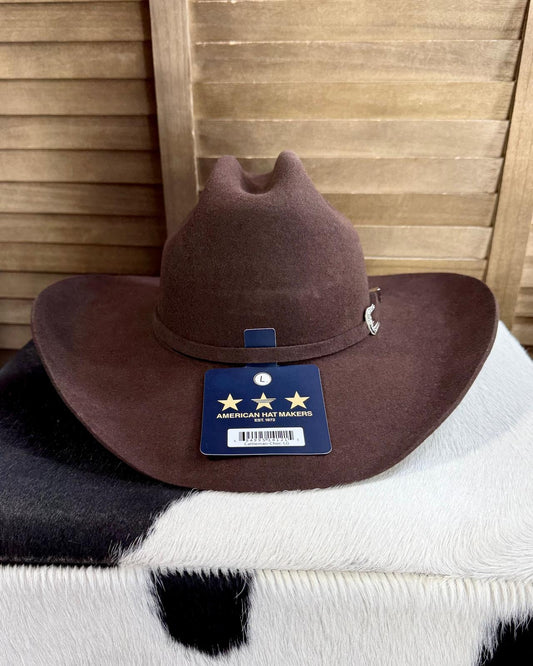 Brown Cattleman Tejana Felt Hat