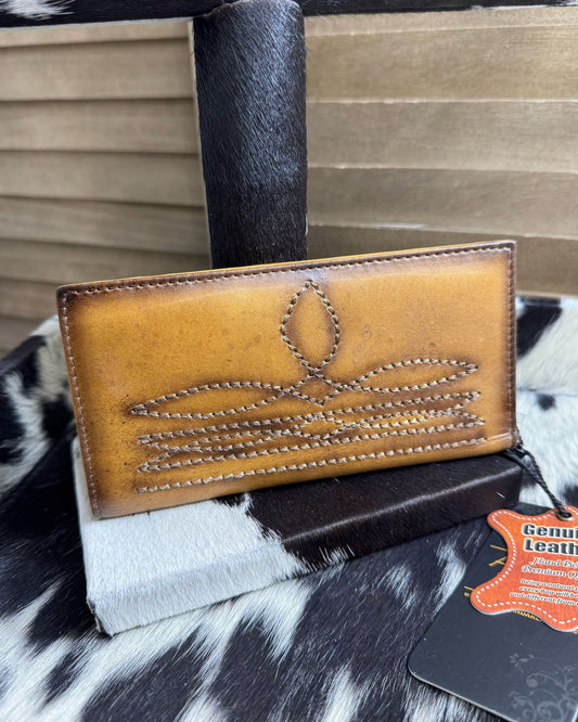Boot Stitch Wallet