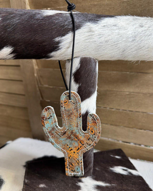 Cactus Car Freshie Charm