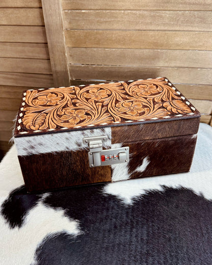 AD Lock Jewelry Box *Hide Varies