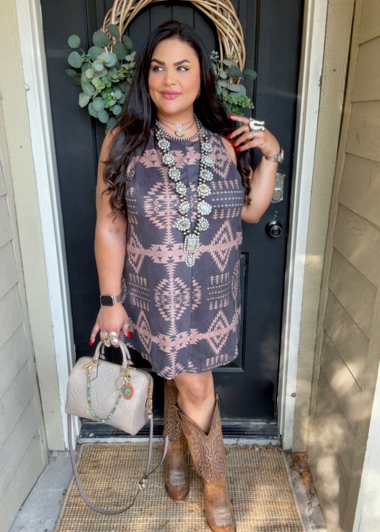 Aztec After Dark Dress