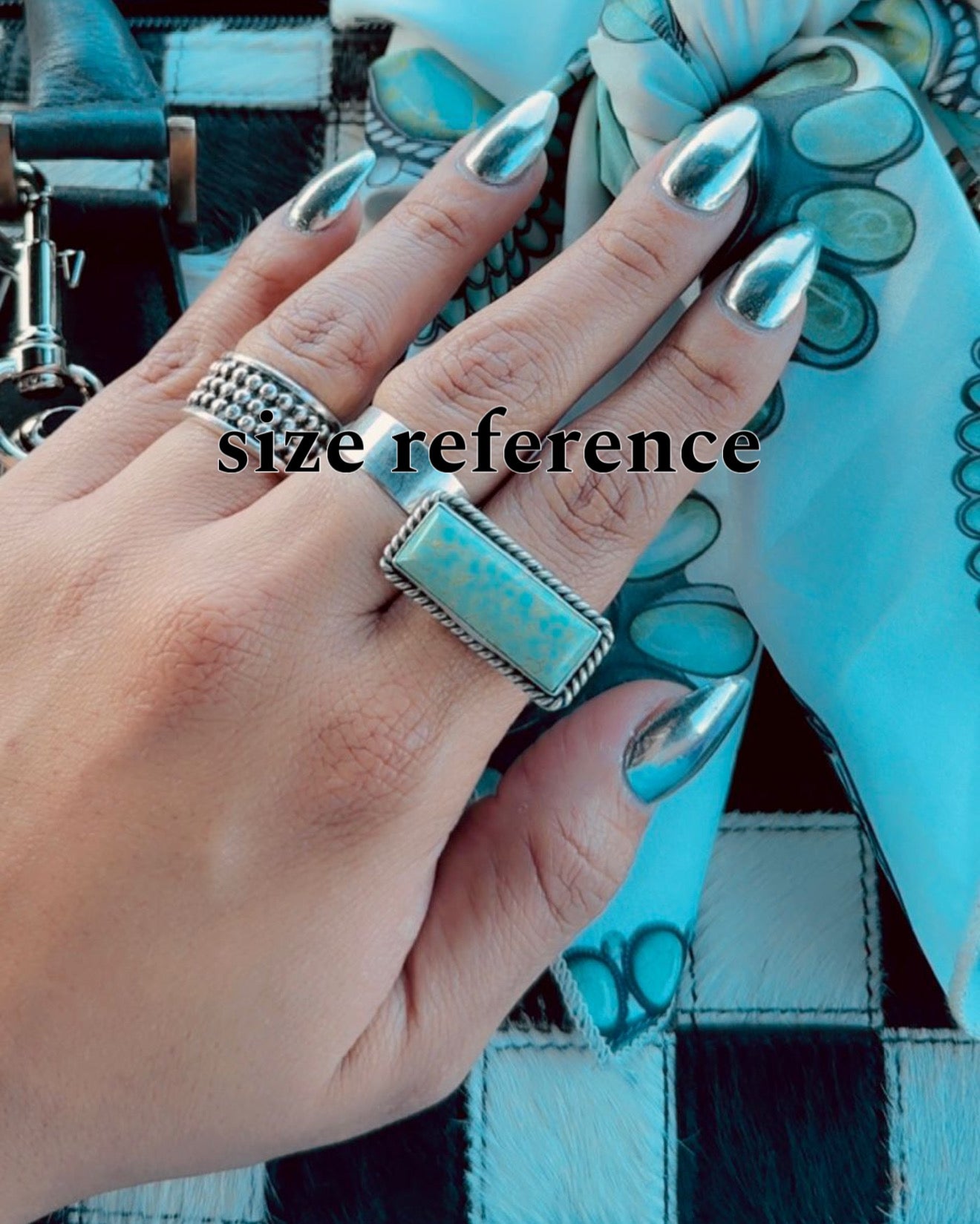 Johnny Dixon Adjustable Rectangle Ring *Native