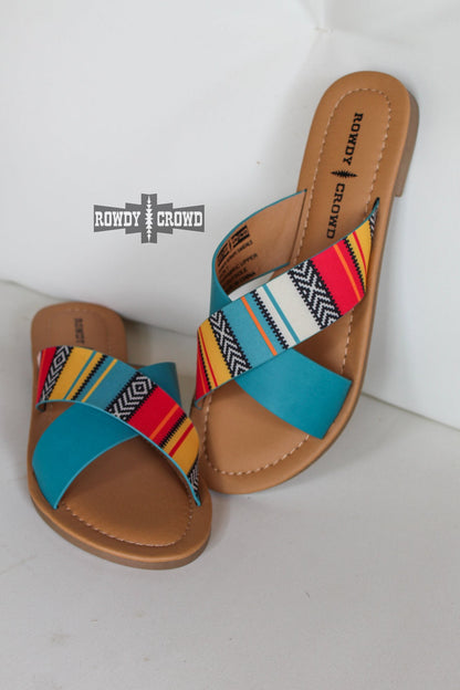 Shiner Serape Sandals *DS