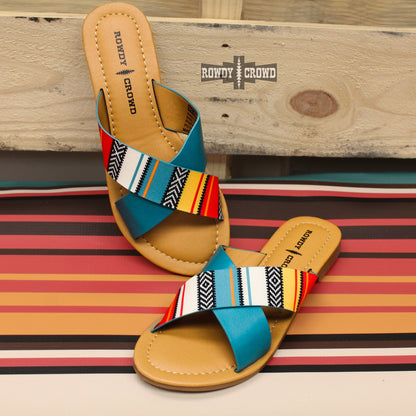 Shiner Serape Sandals *DS
