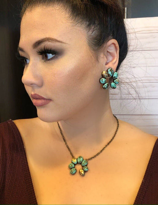 Torrington Earrings Turquoise CLAY Naja