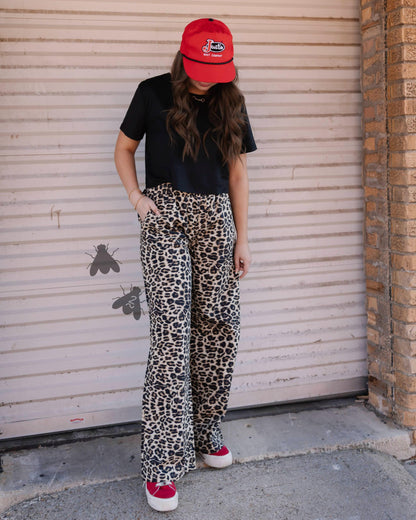 Off The Track Pants *Leopard