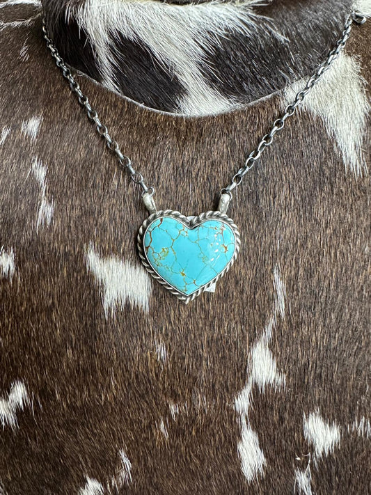 #8 Mine Heart Necklace *Native