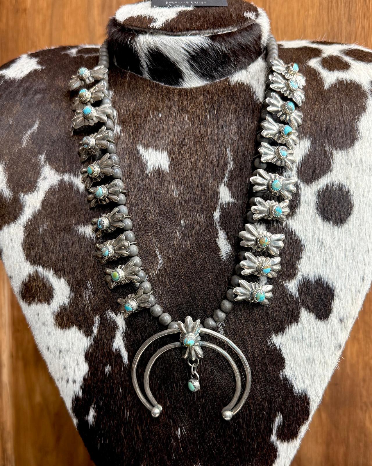 Antone Harley Sterling squash Blossom Set