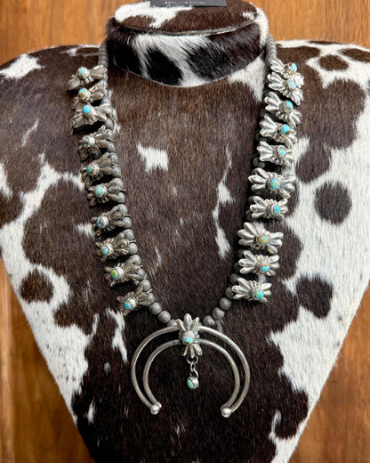 Antone Harley Sterling squash Blossom Set