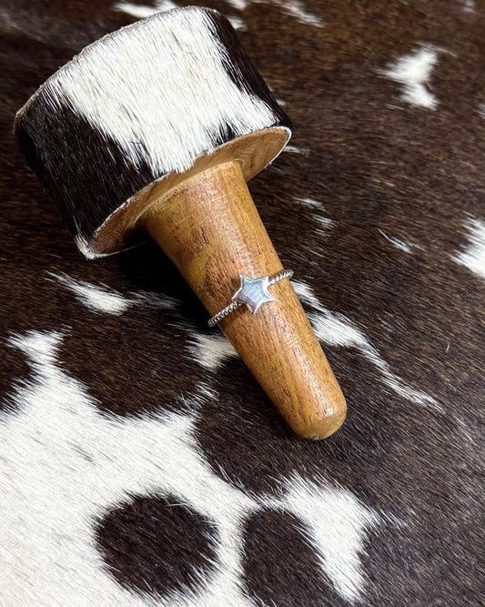 Stacker Sterling Star Ring *Non Native