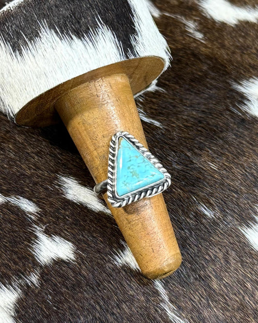 Judith Dixon Kingman Triangle Adjustable Ring *Native
