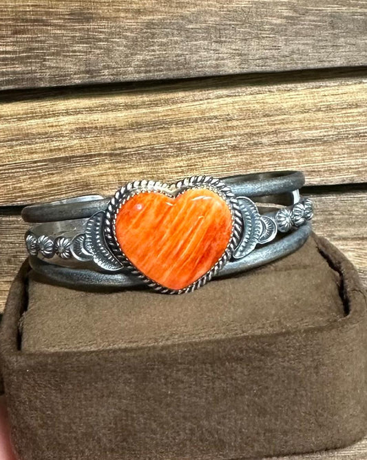 Spiny Heart Cuff