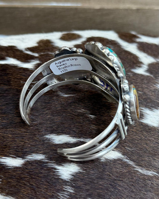 Royston Ribbon 3 Stone Cuff *Native