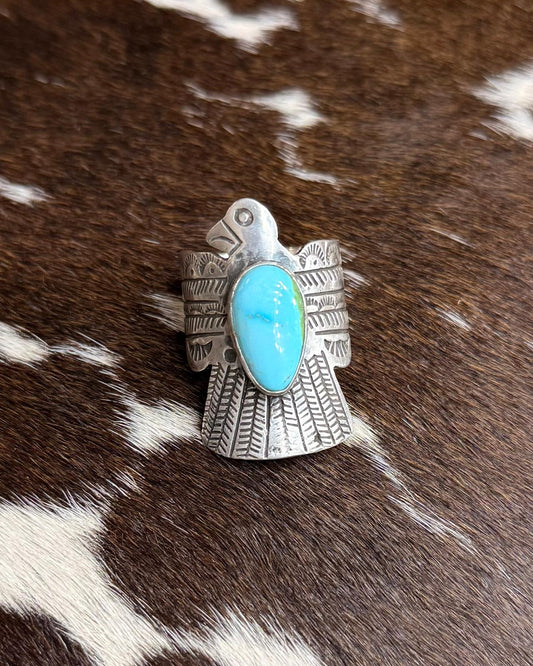 Russell Sam Thunderbird Ring *Native