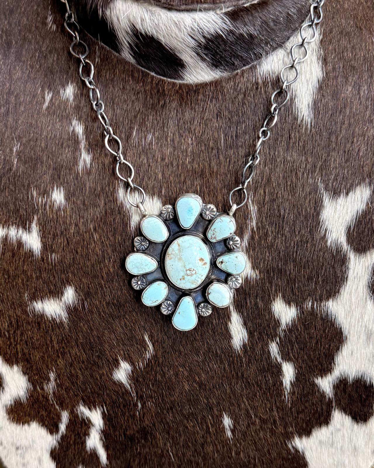 Sheila Dry Creek Cluster Chain Necklace *Native