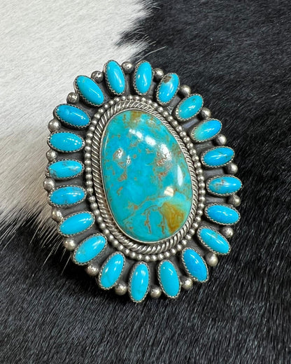 Hemerson Brown Adjustable Statement Ring