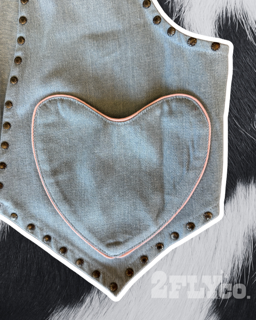 4 The Love Of Denim Vest