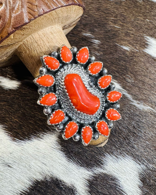 Coral Cluster Ring* Native
