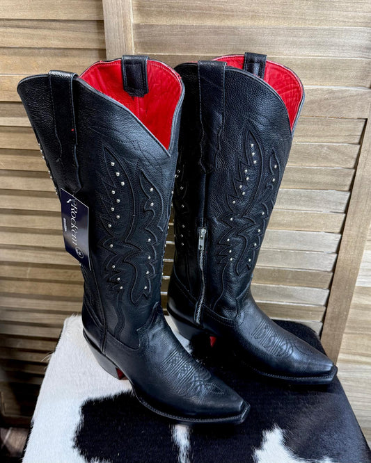 Alexa Wide Calf Boots *Black