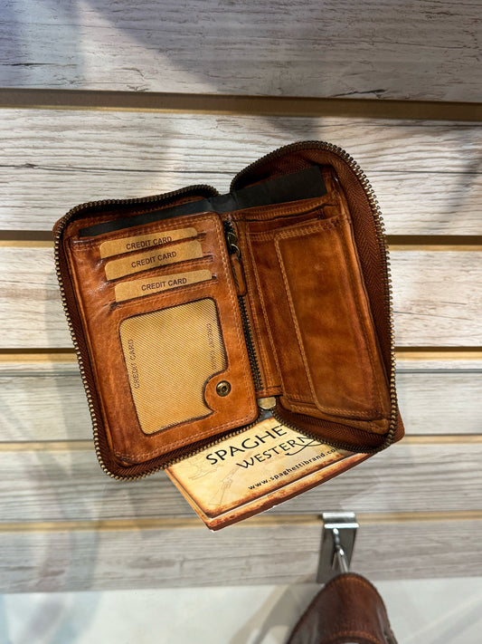 Spaghetti Western Zipper Wallet