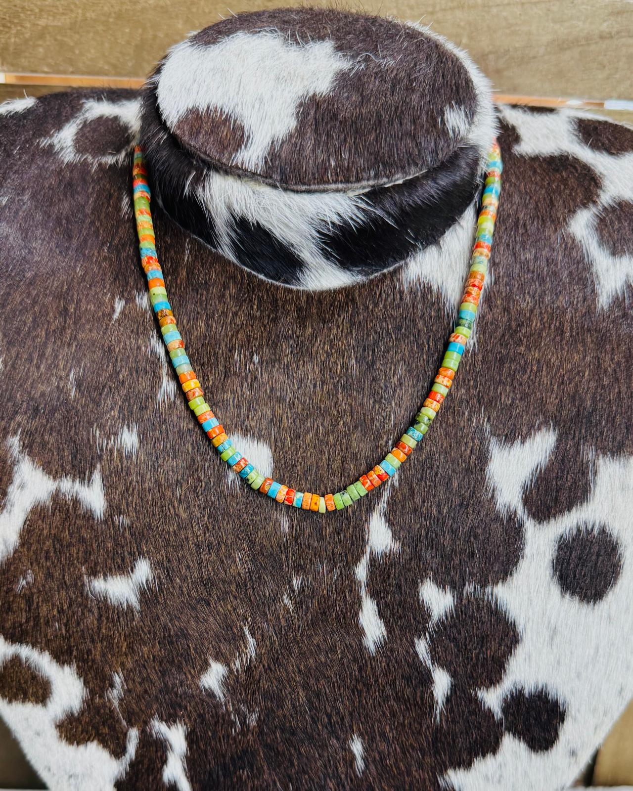 Multi Color Heishi Stacker