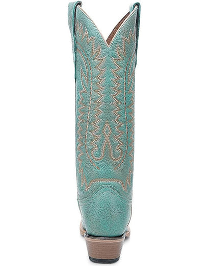 Circle G Turquoise Embroidery Cowgirl Boots