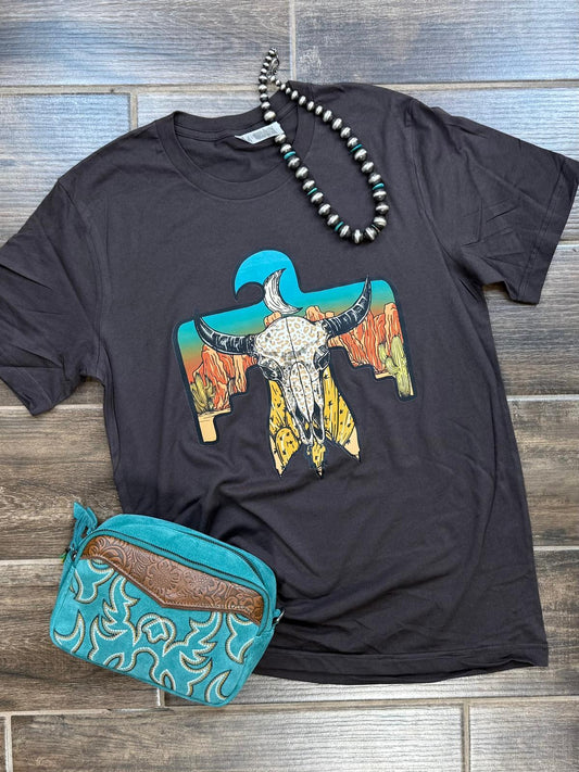 Thunderbird Longhorn Tee