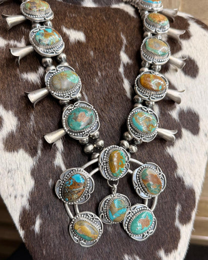 Gilbert Nez Royston Squash Blossom *Native