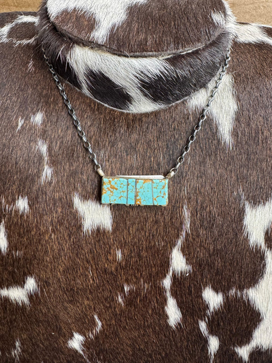 Inlay Bar Necklace *Native