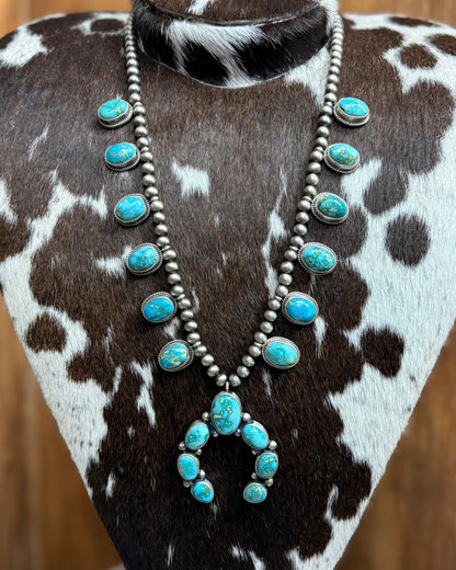 Squash Simple Statement Necklace  *Native