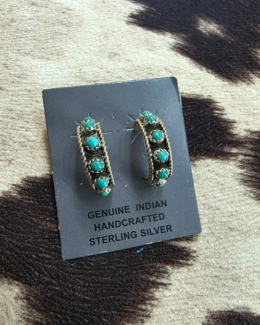 Kingman Small Half Hoops *Native Made