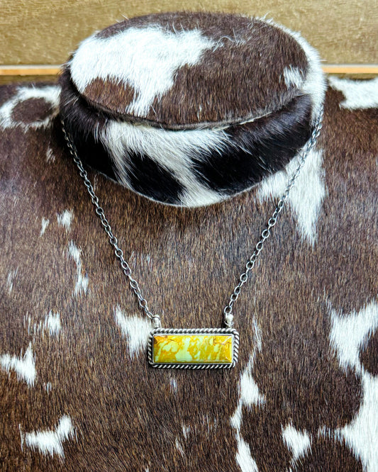 Kingman Bar Necklace *Native