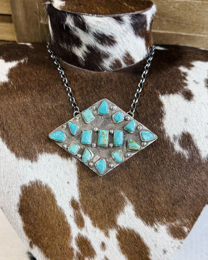 Jude Candelaria Diamond Pebbled Necklace