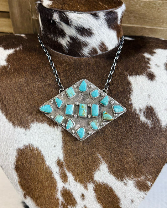 Jude Candelaria Diamond Pebbled Necklace