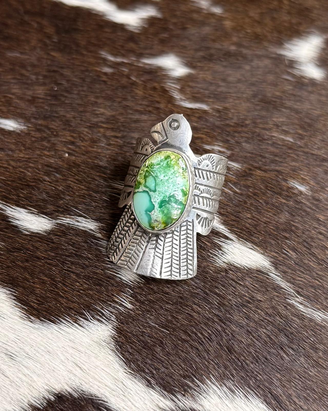 Russell Sam Thunderbird Ring *Native