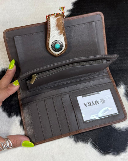 Myra Snap Cowhide Wallet