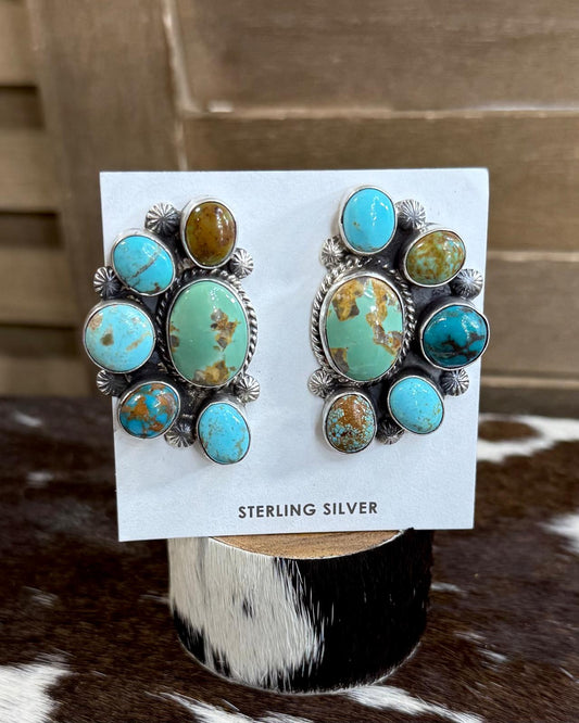 Elouise Kee Half Cluster Earrings *Native