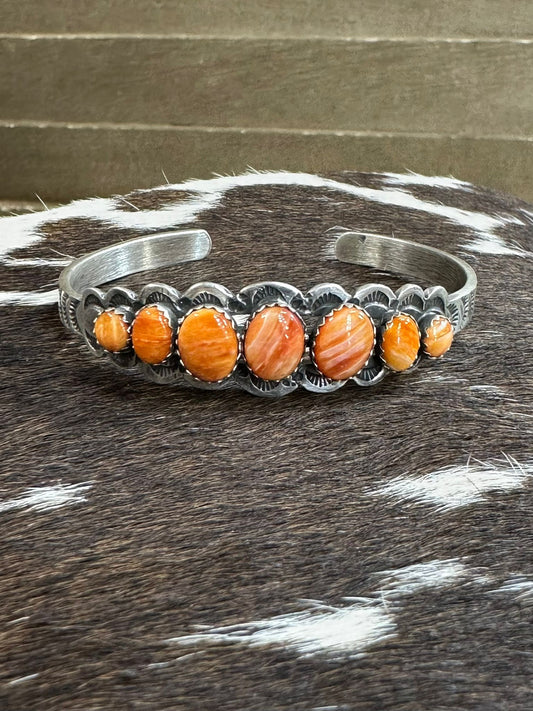 Russell Sam Orange Spiny Cuff *Native